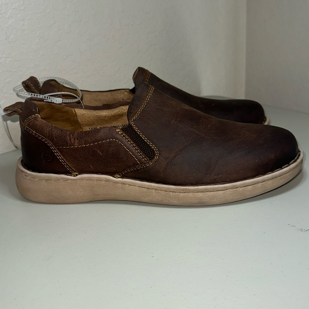 BORN DALTON Brown Mogano NEW, size 13/46, last one, very comfy, BM0015857,